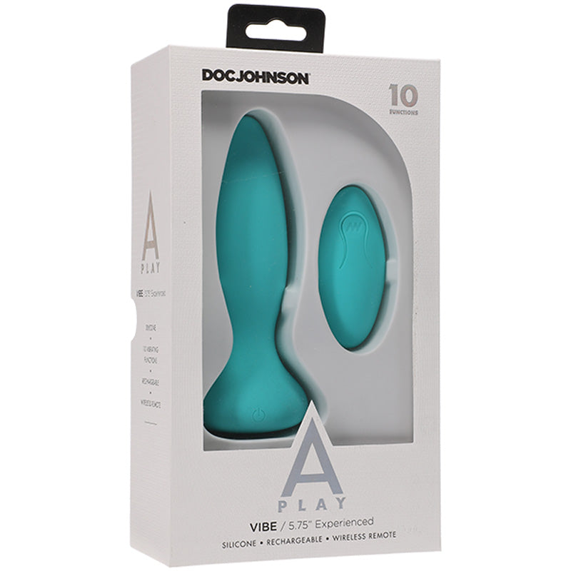 A-Play - Vibe - Experienced - Rechargeable Silicone Anal Plug with Remote