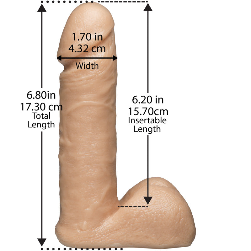 Vac-U-Lock Realistic Cock - Non-retail Packaging