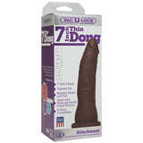 Vac-U-Lock- Platinum - 7 Inch Thin Dong - Non-retail Packaging