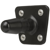Vac-U-Lock Platinum Black Plug With Snaps - Non-retail Packaging