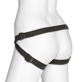 Vac-U-Lock Double Penetration Velvet Harness - Non-retail Packaging