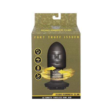 Fort Troff Robo Rimmer Slim with Wireless Remote Controled Vibrating Plug