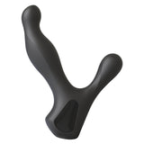 Kink Prostate Massager With Rotating Ridges
