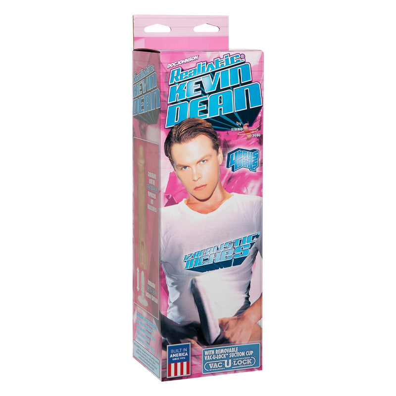 Kevin Dean 12 Inch Realistic Cock Vac-U-Lock