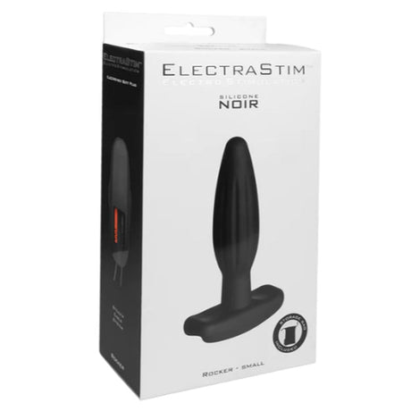 Silicone Noir Rocker Small Butt Plug