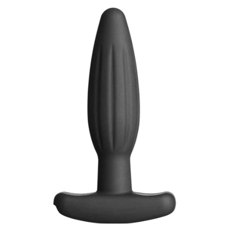 Silicone Noir Rocker Small Butt Plug