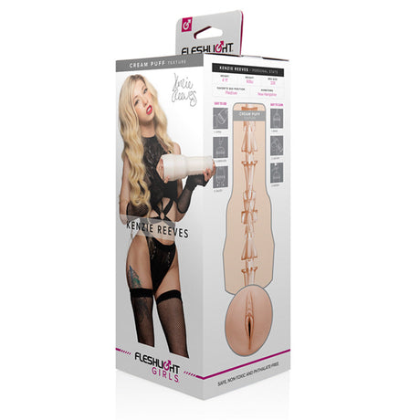 Fleshlight Girls Kenzie Reeves Cream Puff - Vagina