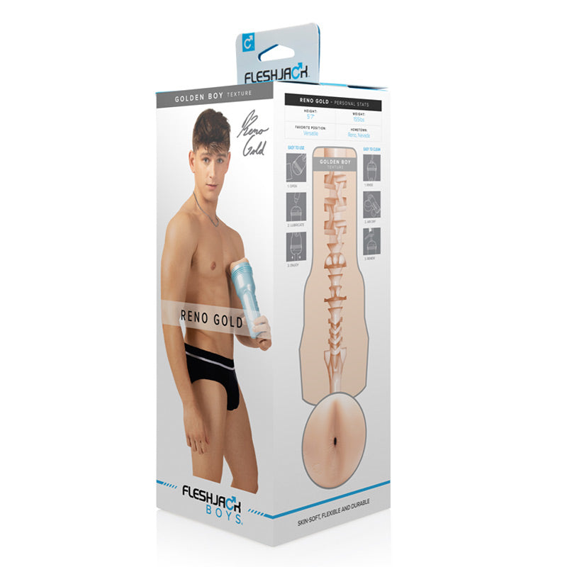 Fleshlight Boys Reno Gold Golden Boy - Butt