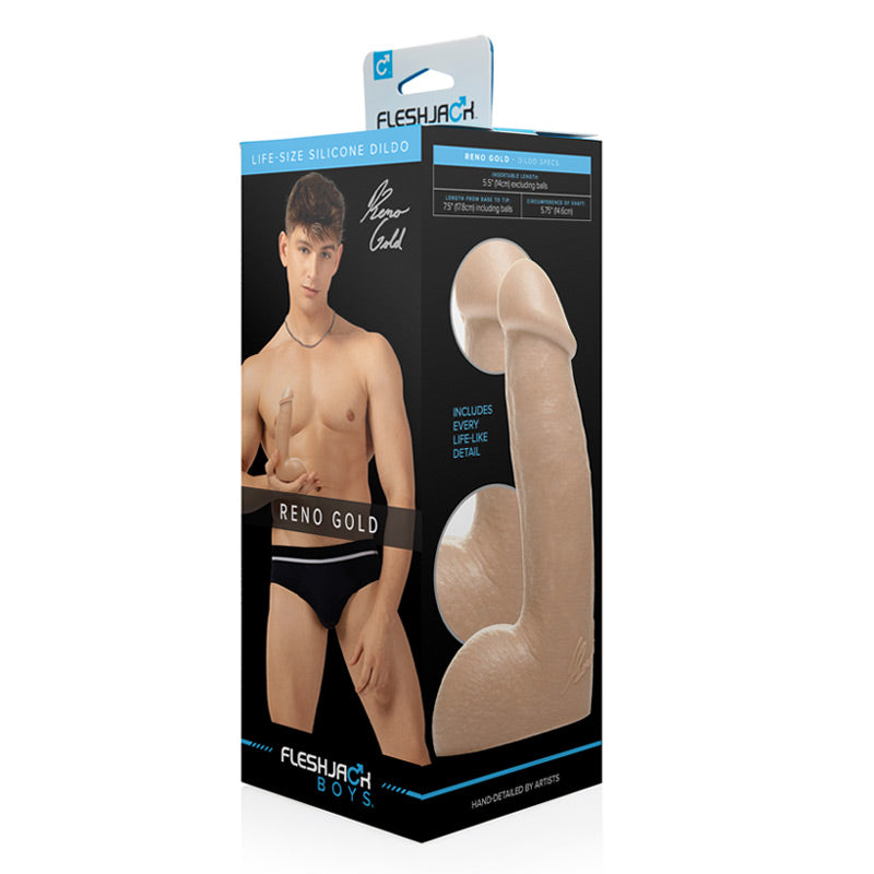 Fleshlight Boys Reno Gold Dildo