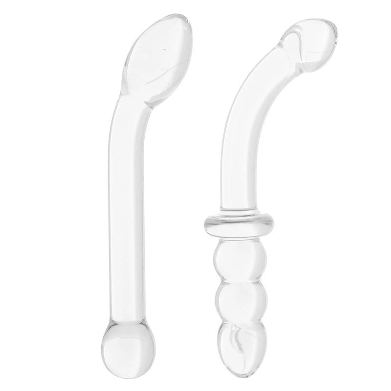 G-Spot Pleausre glass dildo Set