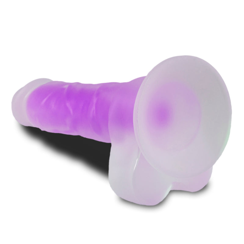 Rave Silicone Glow-In-The-Dark Dildo