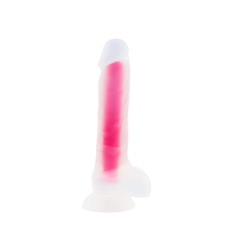 Rave Silicone Glow-In-The-Dark Dildo