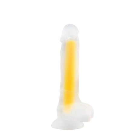 Rave Silicone Glow-In-The-Dark Dildo