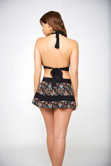 Desert Flower Halter Bra Set