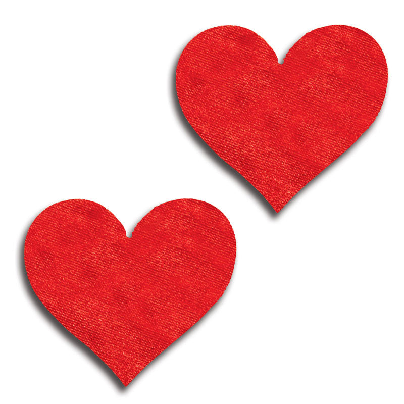 Satin Heart Pasties