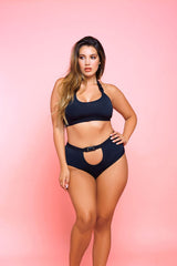 Buckle Up Bra Set Keyhole Panty