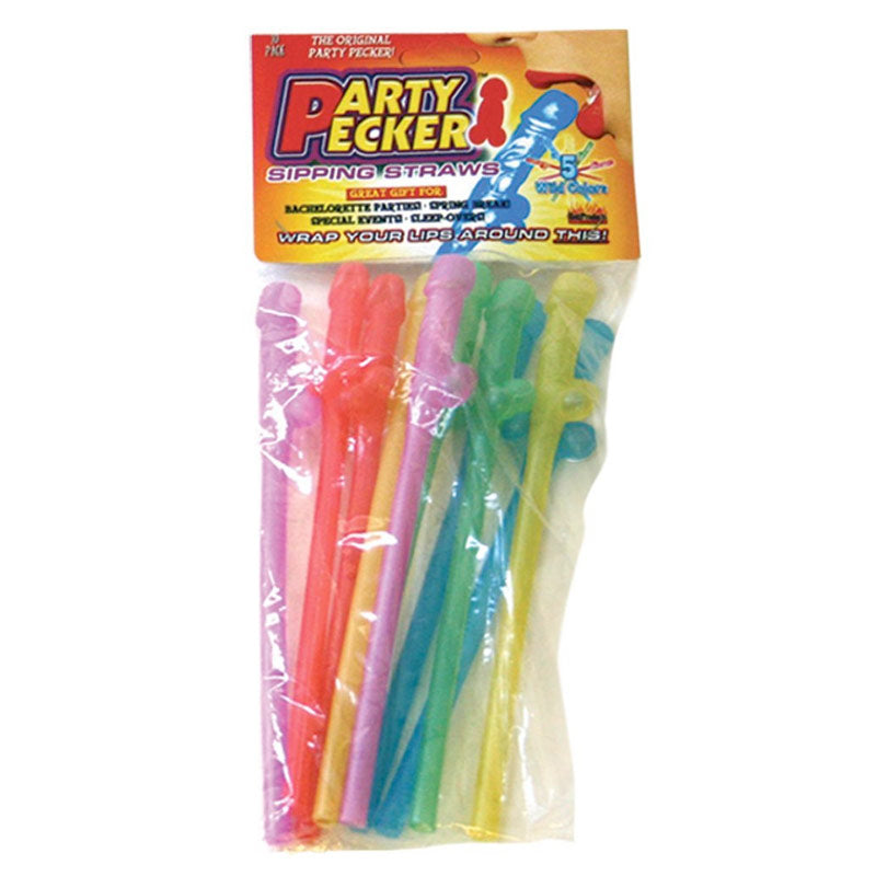 Party Pecker Straws