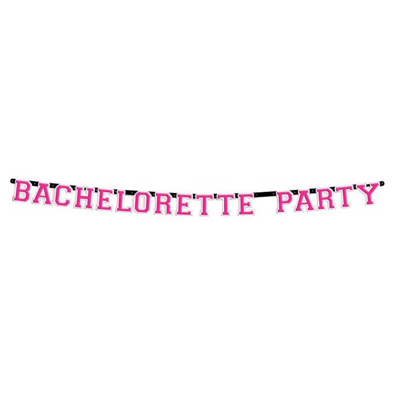 Bachelorette Party Letter Banner