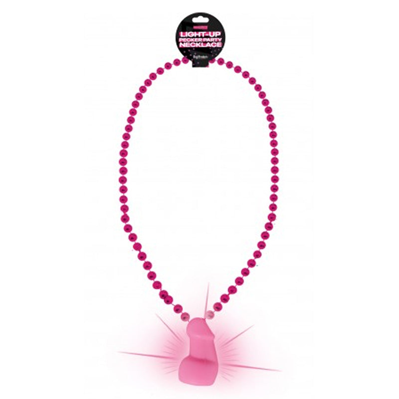 Light Up Pecker Party Necklace