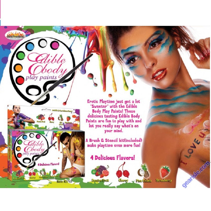 Edible Body Play Paints