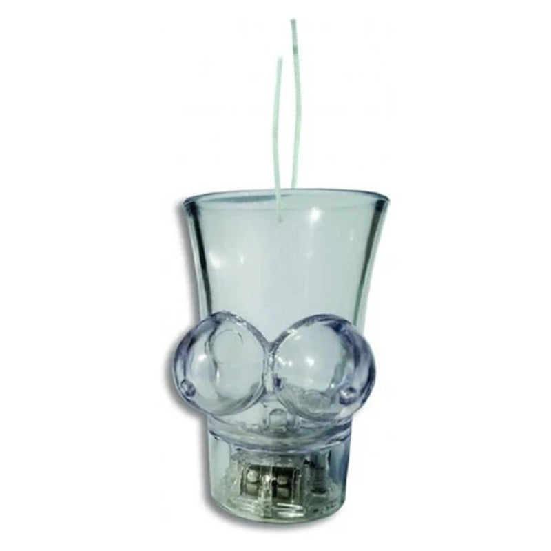 Light Up Boobie Shot Glass With String