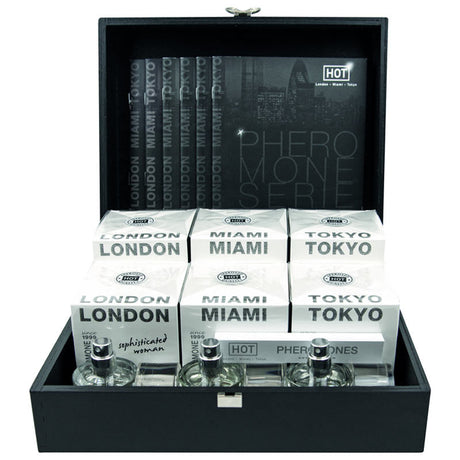 HOT Pheromone Perfume For Woman with Holzkassette Wood box