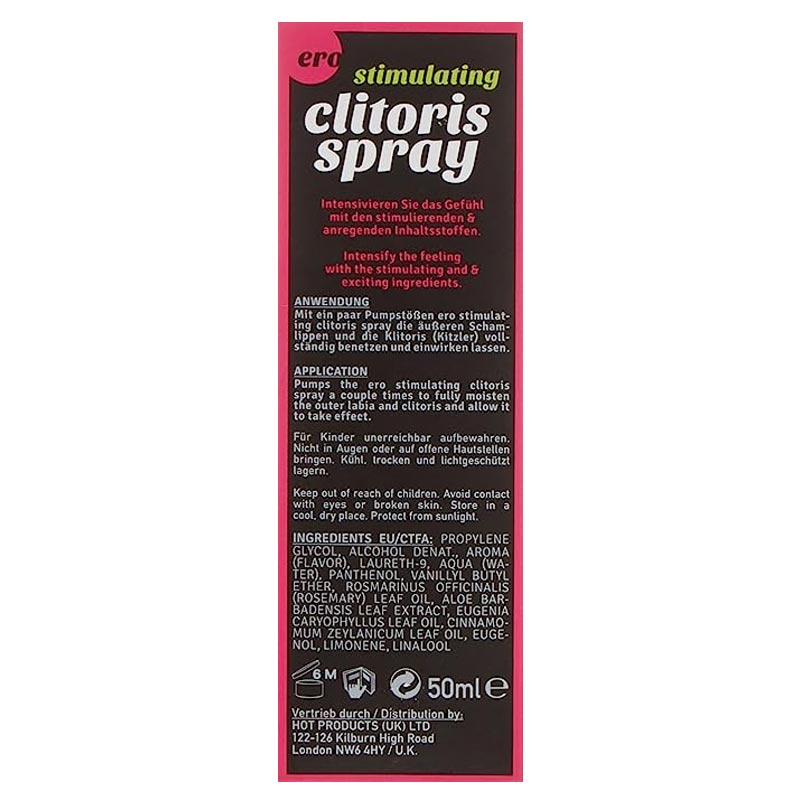 Ero Clitoris Stimulating Spray