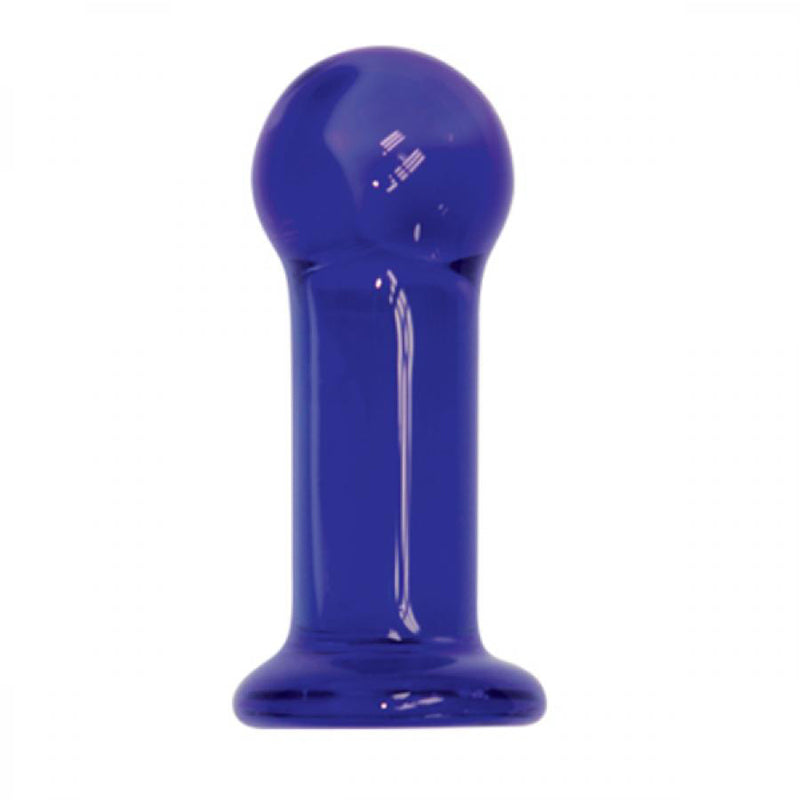 The 9s First Glass Indigo Anal Plug