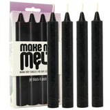 The 9s Make Me Melt Sensual Warm Drip Candles 4 Pack