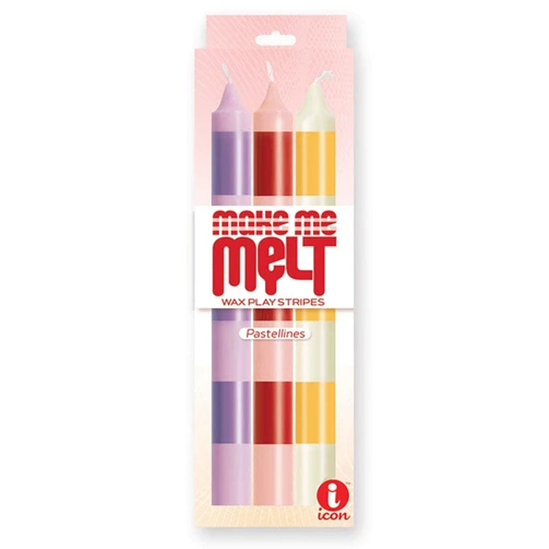The 9's, Make Me Melt Sensual Warm-Drip Candles 3 Pack
