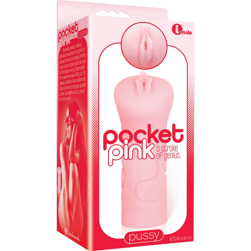 The 9s Pocket Pink Mini Masturbator