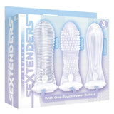 The 9s Sextenders 3 Pack Penis Extenders