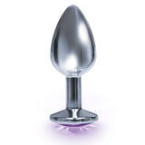 The 9s The Silver Starter Bejeweled Stainless Steel Plug