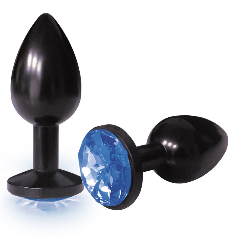 The 9s The Silver Starter Bejeweled Stainless Steel Plug