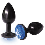The 9s The Silver Starter Bejeweled Stainless Steel Plug