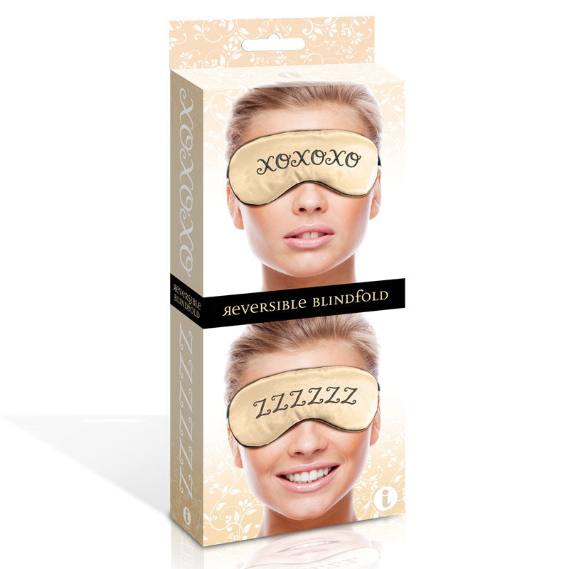 The 9s Satin Blindfold XOXO ZZZ