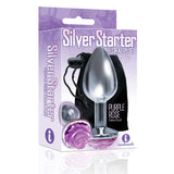 The 9s The Silver Starter Bejeweled Stainless Steel Plug