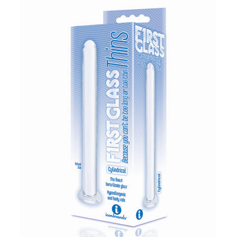 The 9s Glass Thins Clyndrical Glass Plug