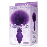 The 9s Cottontails Bunny Tail Butt Plug Ribbed