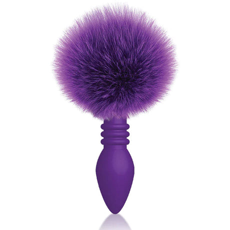 The 9s Cottontails Bunny Tail Butt Plug Ribbed
