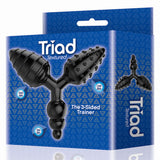 The 9s Triad 3 Way Butt Plug Textured