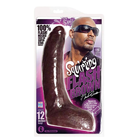 Flash Brown Squirting Dildo