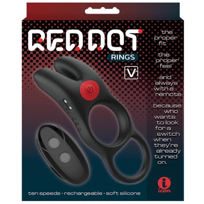 Red Dot Cock Ring V1
