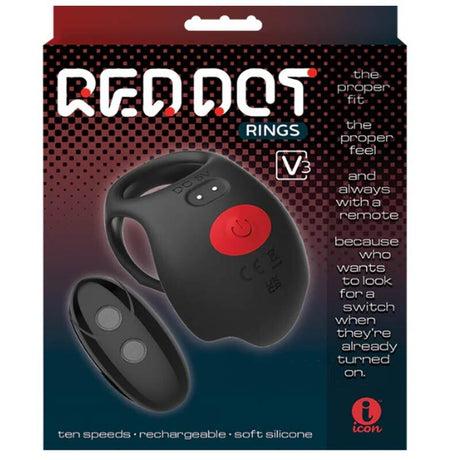 Red Dot Cock Ring V3