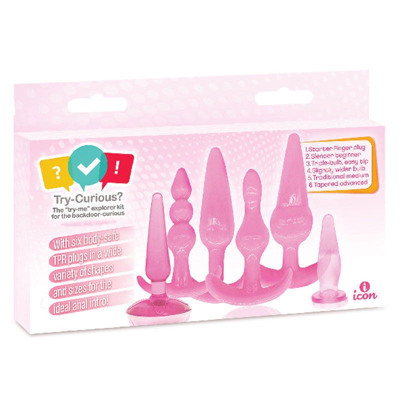 TryCurious Six Piece Starter Anal Kit