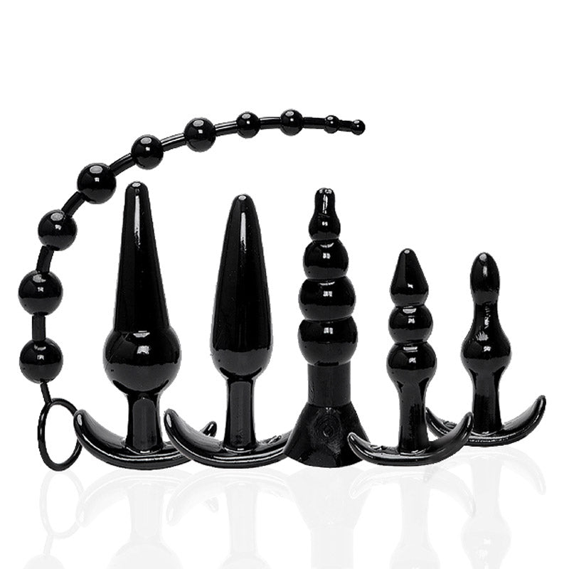TryCurious Six Piece Starter Anal Kit