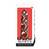 Iron Rose Twisted Silicone Dildo