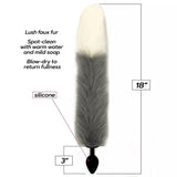Foxy Silicone Fox Tail Butt Plug