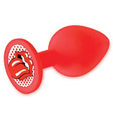 The 9's Booty Talk Silicone Butt Plug The Tongue