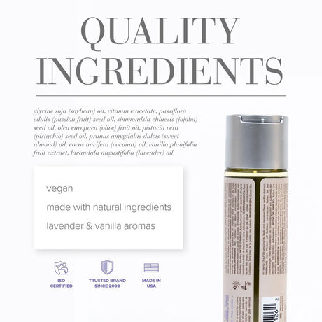 JO Naturals Lavender & Vanilla Massage